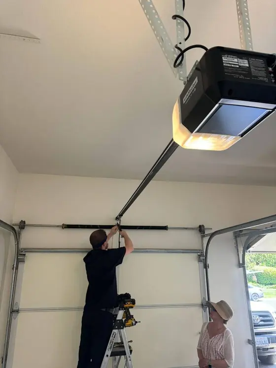 Installing a garage door opener